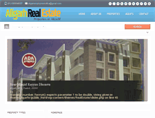 Tablet Screenshot of aligarhrealestate.com